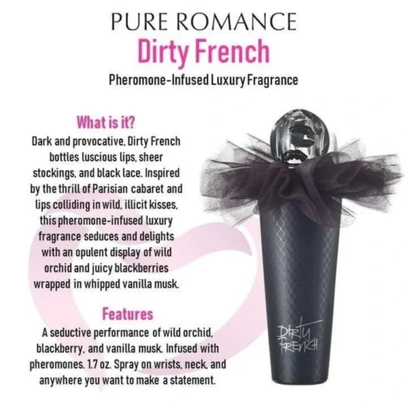 Dirty French Pheromone Infused Luxury Fragrance Smells sooo good 😌